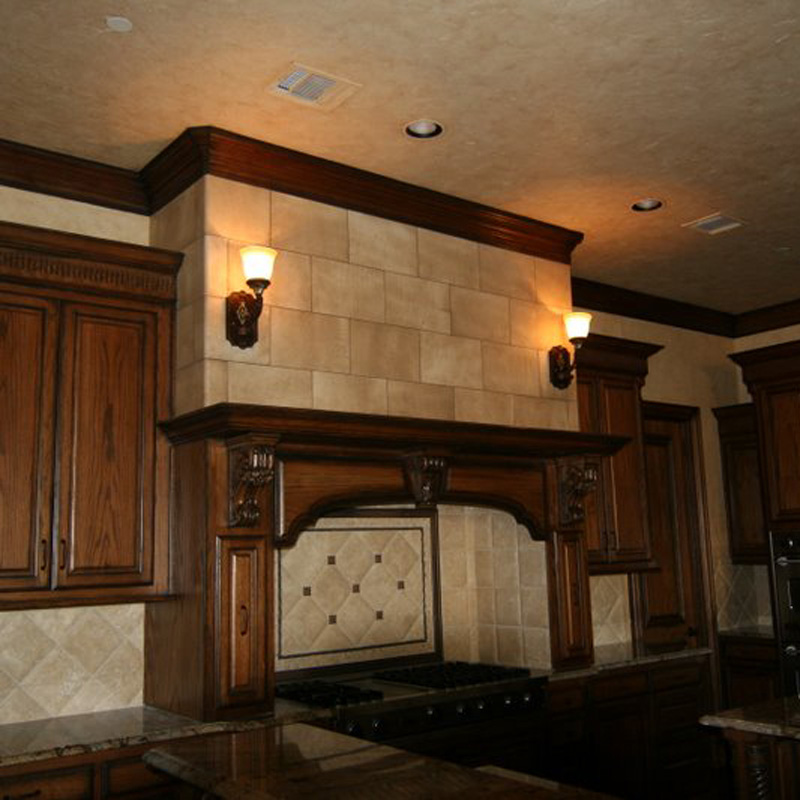 Faux Stone  Tackle Overlooked Oven Vent Hoods for a Quick Kitchen Update