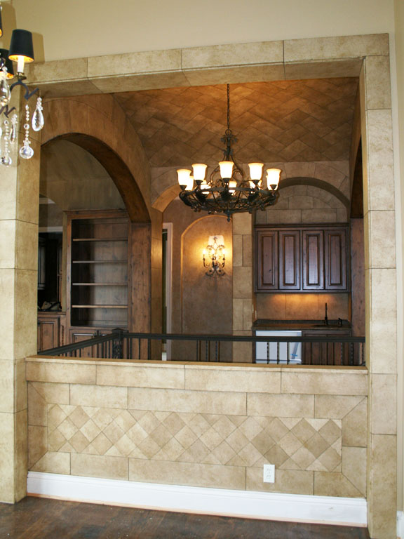 Stone Ceiling Herringbone _2