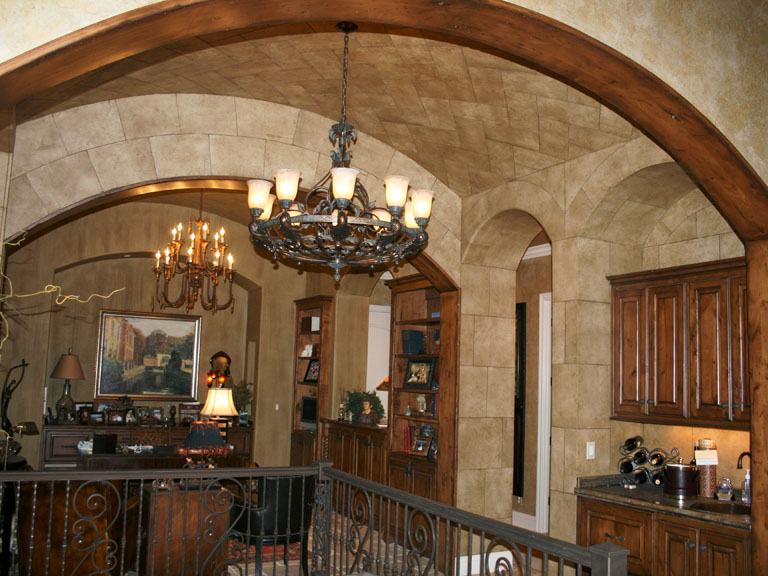 Stone Ceiling Herringbone